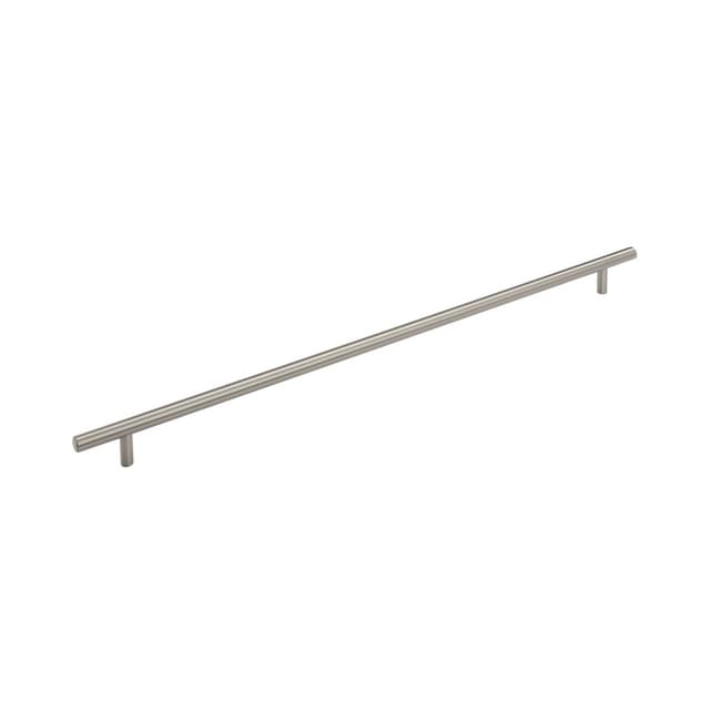 Amerock Bar Pulls Series 18-7/8 in (479 mm) Center to Center Satin Nickel Pull, BP19016G10