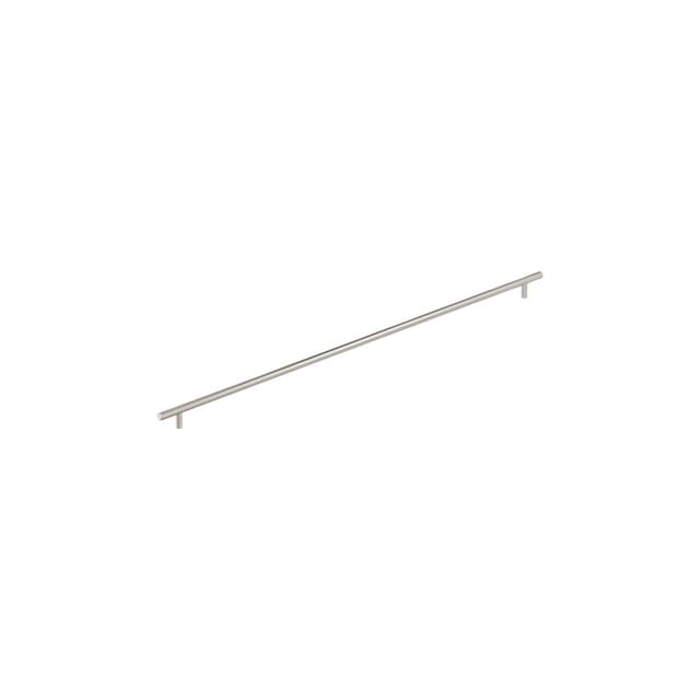 Amerock Bar Pulls Series 30-1/4 in (768 mm) Center to Center Satin Nickel Pull, BP19019G10