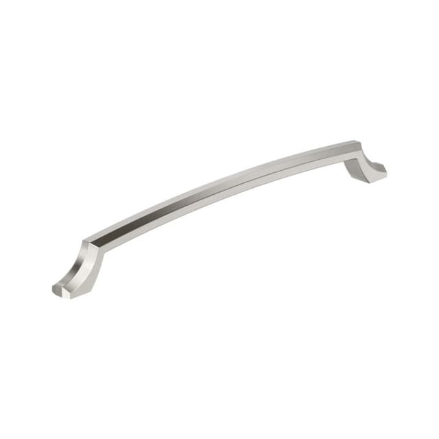 Amerock Bellamy Series 10-1/16 in (256 mm) Center to Center Satin Nickel Pull, BP36712G10