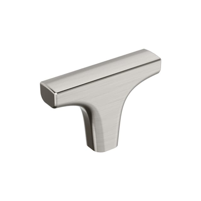 Amerock Merced Series Satin Nickel 2 in (51 mm) L x 7/16 in (11 mm) W Knob, BP37421G10