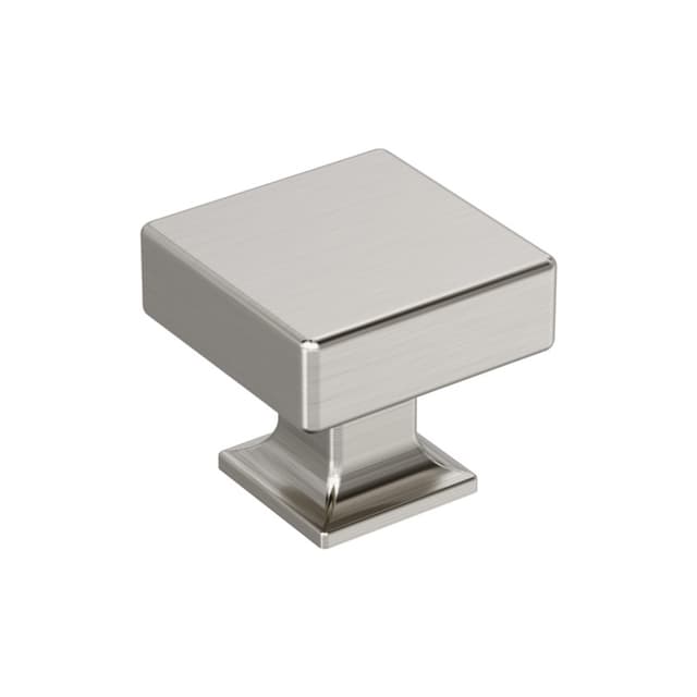 Amerock Lintel Series Satin Nickel 1-1/4 in (32 mm) Diameter Knob, BP37440G10