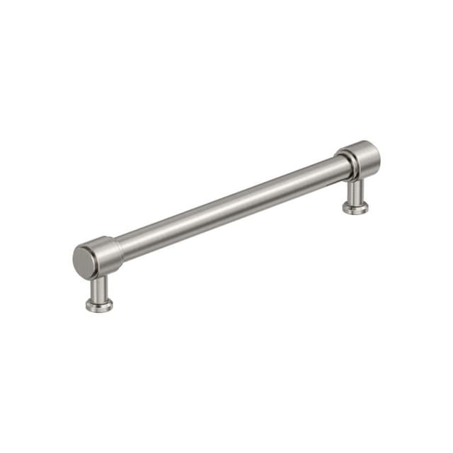 Amerock Faircrest Series 7-9/16 in (192 mm) Center to Center Satin Nickel Pull, BP37466G10