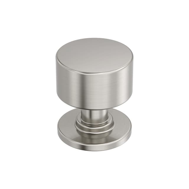 Amerock Balon Series Satin Nickel 1-1/8 in (29 mm) Diameter Knob, BP37492G10