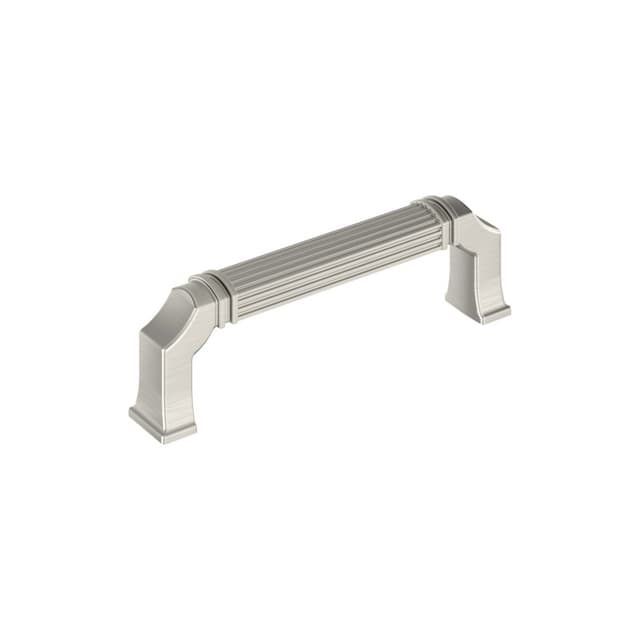 Amerock Townsend Series 3-3/4 in (96 mm) Center to Center Satin Nickel Pull, BP37522G10