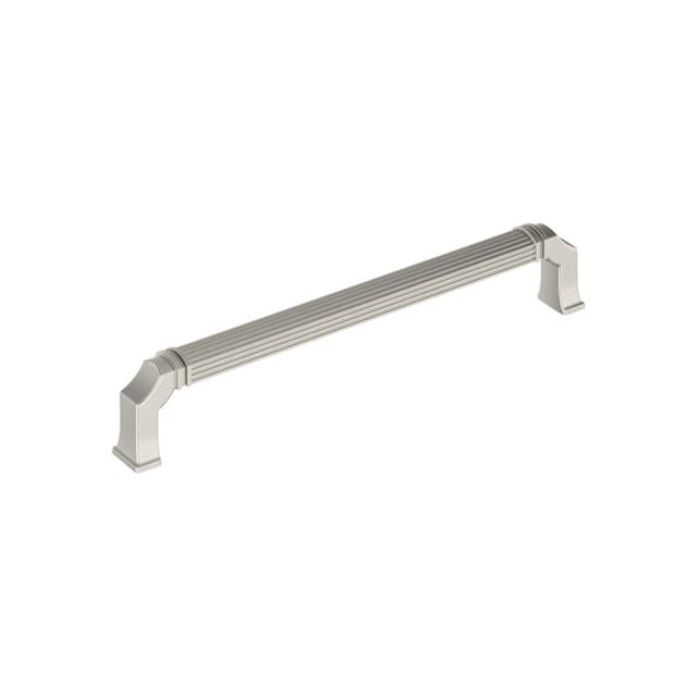 Amerock Townsend Series 7-9/16 in (192 mm) Center to Center Satin Nickel Pull, BP37525G10