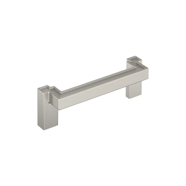 Amerock Rockhurst Series 3-3/4 in (96 mm) Center to Center Satin Nickel Pull, BP37572G10
