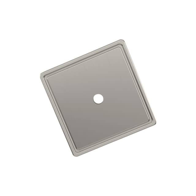 Amerock Thoreau Series, Backplate 1-9/16"L x 1-9/16"W Satin Nickel