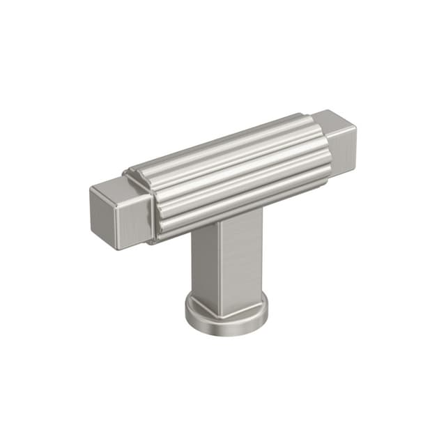 Amerock Ballard Series Satin Nickel 2 in (51 mm) L x 9/16 in (14 mm) W Knob, BP37641G10