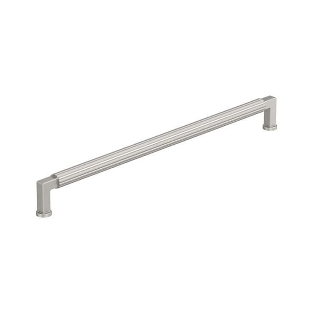 Amerock Ballard Series 12-5/8 in (320 mm) Center to Center Satin Nickel Pull, BP37649G10