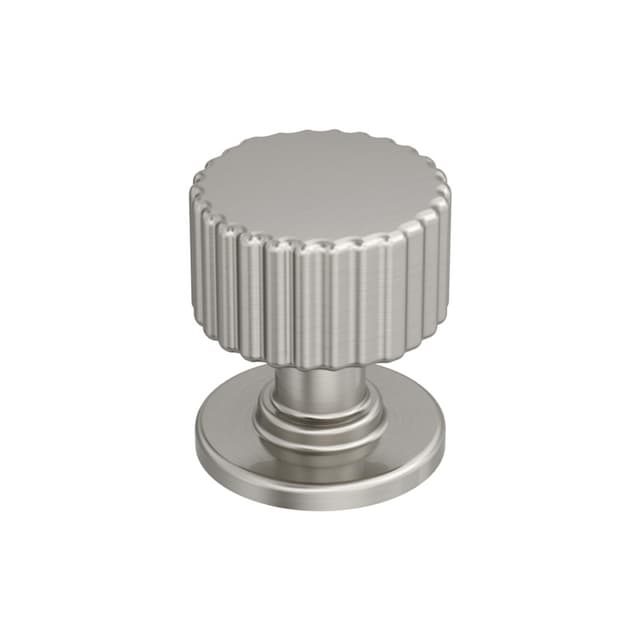 Amerock Ballard Series Satin Nickel 1-1/8 in (29 mm) Diameter Knob, BP37652G10