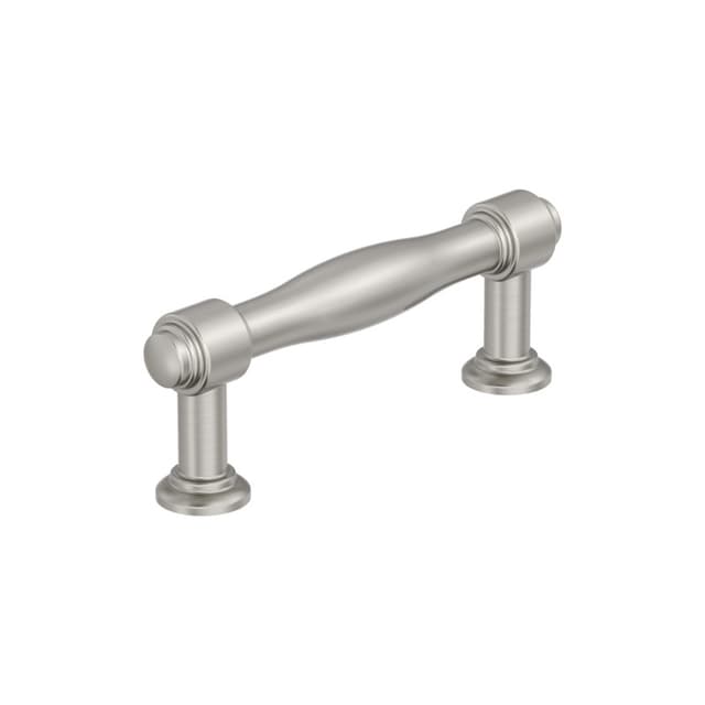 Amerock Enlivity Series 3 in (76 mm) Center to Center Satin Nickel Pull, BP37721G10