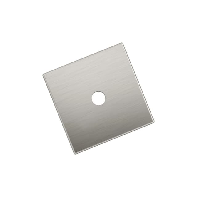 Amerock Ladera Series, Backplate 1-3/16"L x 1-3/16"W Satin Nickel