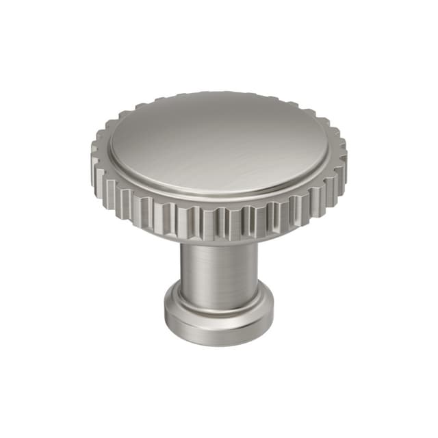 Amerock Farewind Series Satin Nickel 1-1/4 in (32 mm) Diameter Knob, BP37800G10