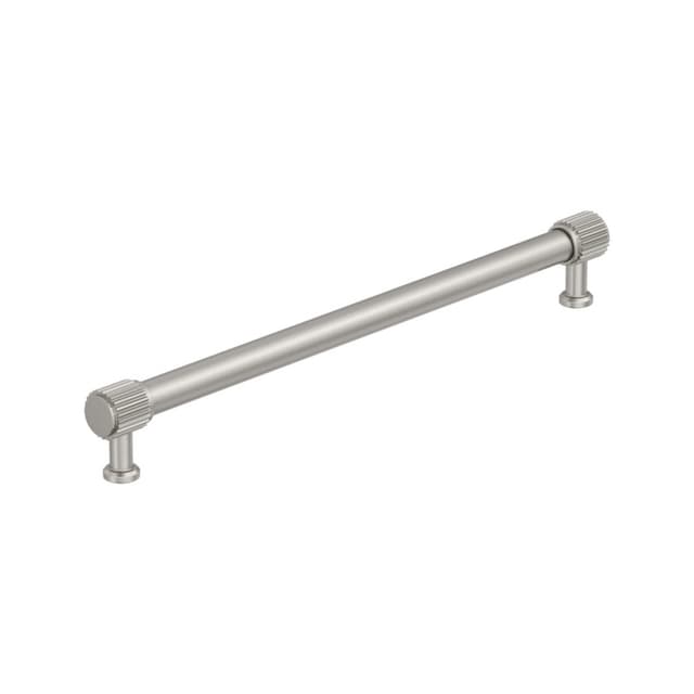 Amerock Farewind Series 10-1/16 in (256 mm) Center to Center Satin Nickel Pull, BP37808G10