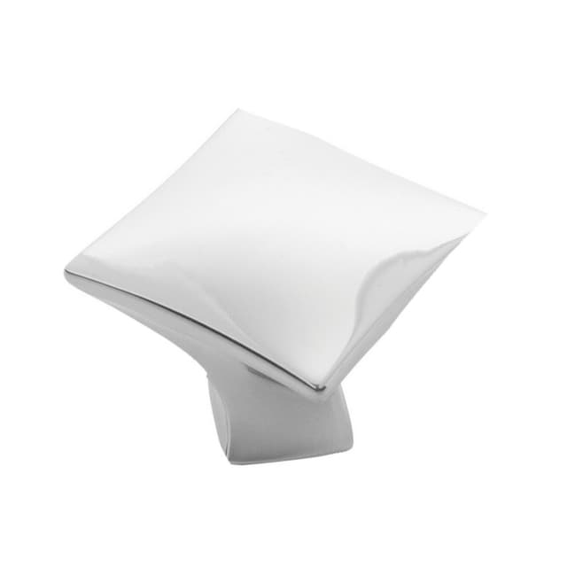 Belwith Keeler Twist Series Polished Nickel 1-1/4 in (32 mm) L x 1-1/4 in (32 mm) W Knob, -H076014-14