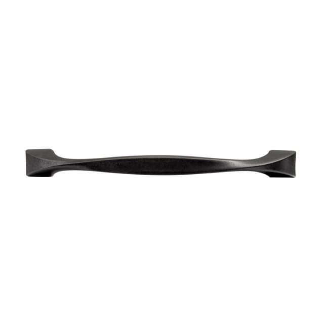 Belwith Keeler Twist Series 5-1/16" (128 mm) Center to Center Black Iron Pull, - H076017-BI