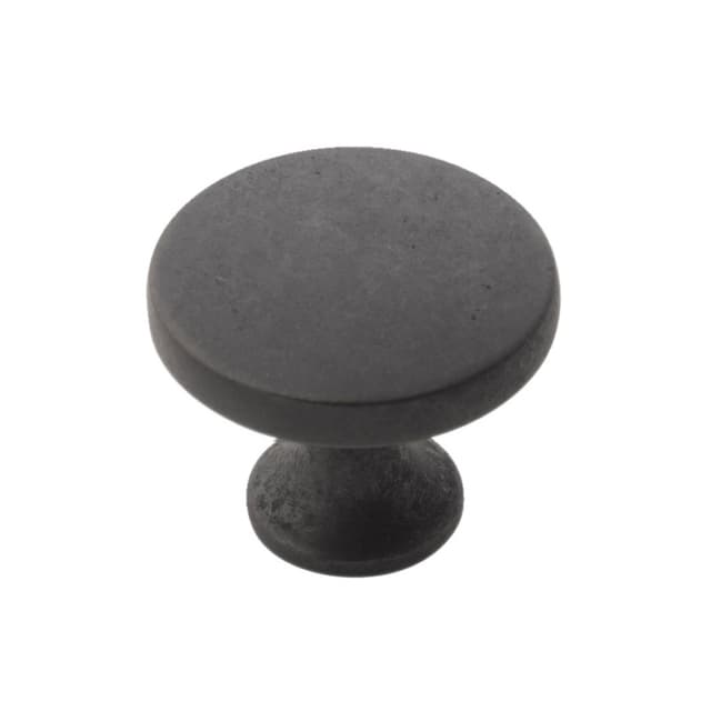 Belwith Keeler Forge Series Black Iron 1-3/8" (35 mm) Diameter Knob, - H076698-BI