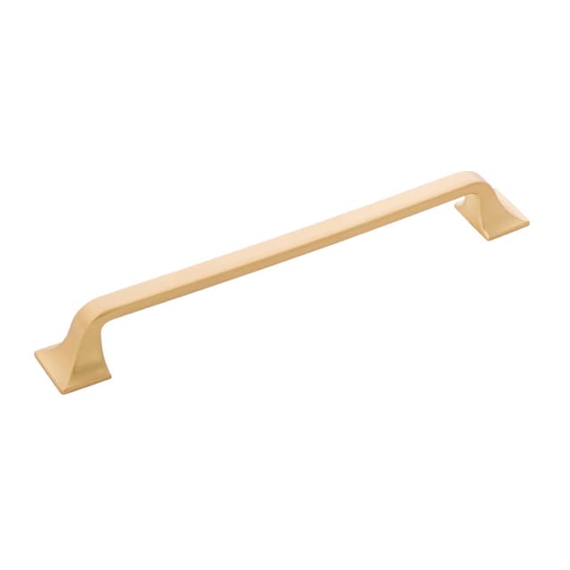 Belwith Keeler Forge Series 7-9/16" (192 mm) Center to Center Brushed Golden Brass Pull, - H076704-BGB