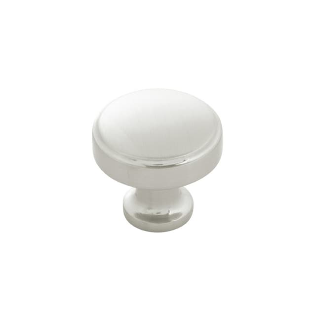 Belwith Keeler Piper Series Satin Nickel 1-1/4" (32 mm) Diameter Knob, - H077849SN