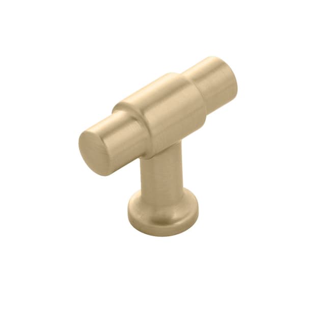Belwith Keeler Piper Series Champagne Bronze 1-5/8 in (41 mm) L x 5/8 in (16 mm) W T-Knob, -H077850CBZ