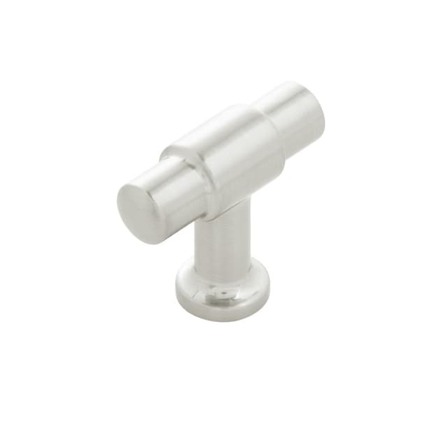 Belwith Keeler Piper Series Satin Nickel 1-5/8 in (41 mm) L x 5/8 in (16 mm) W T-Knob, -H077850SN