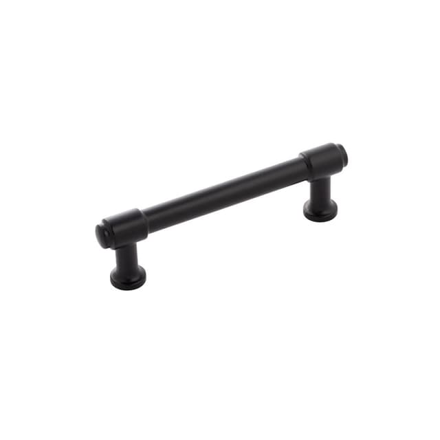 Belwith Keeler Piper Series 3-3/4" (96 mm) Center to Center Matte Black Pull, - H077852MB