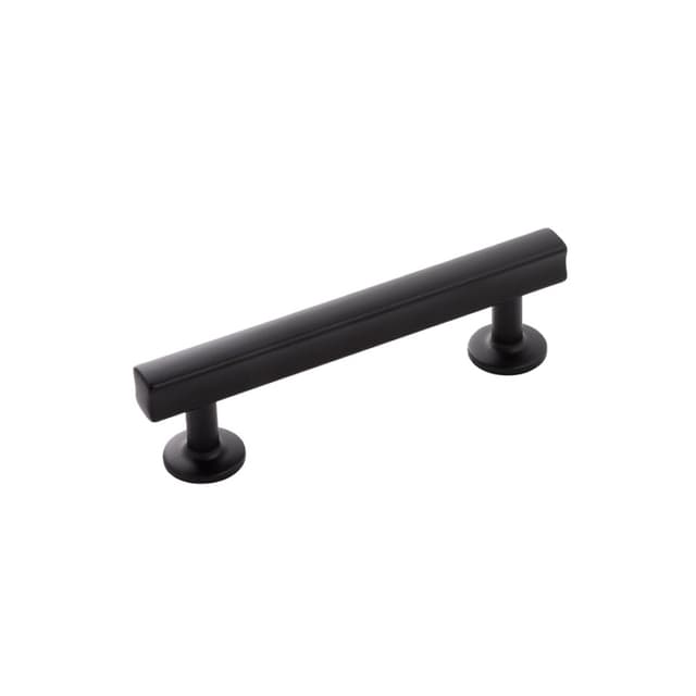 Belwith Keeler Woodward Series 3-3/4" (96 mm) Center to Center Matte Black Pull, - H077881MB