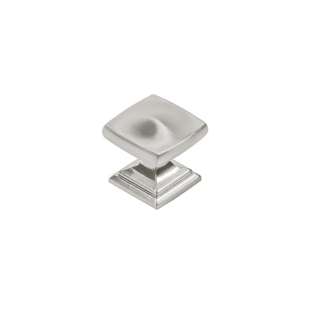 Belwith Keeler Dover Series Satin Nickel 1-1/4 in (32 mm) L x 1-1/4 in (32 mm) W Knob, -H078769SN