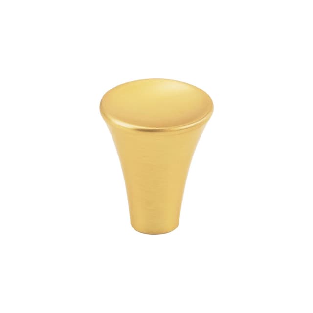 Belwith Keeler Maven Series Brushed Golden Brass 15/16" (24 mm) Diameter Knob, - H078777BGB