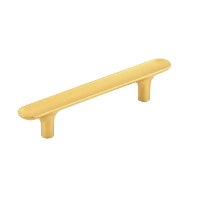 Belwith Keeler Maven Series 3-3/4" (96 mm) Center to Center Brushed Golden Brass Pull, - H078779BGB