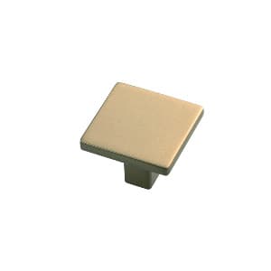 Belwith Keeler Skylight Series Elusive Golden Nickel 1-1/4 in (32 mm) L x 1-1/4 in (32 mm) W Knob, -HH075341-EGN