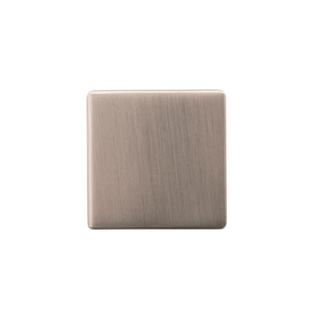 Belwith Keeler Skylight Series Stainless Steel 1-1/4 in (32 mm) L x 1-1/4 in (32 mm) W Knob, -HH075341-SS