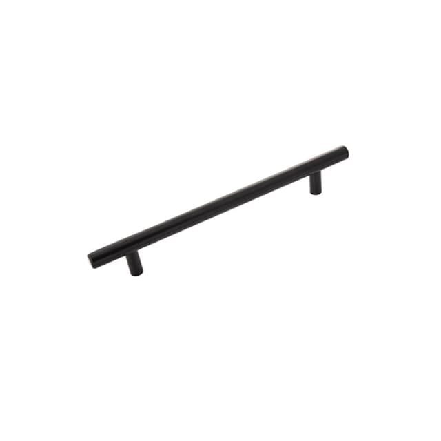 Belwith Keeler Bar Pulls Series 6-5/16" (160 mm) Center to Center Matte Black Pull, - HH075596-MB