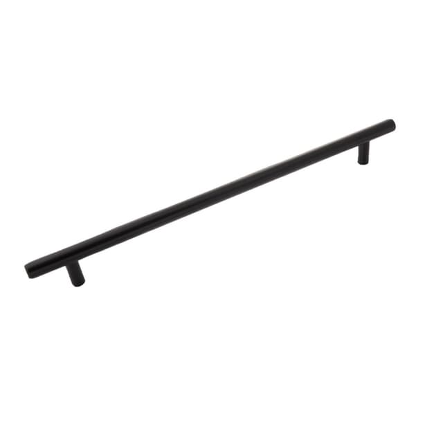 Belwith Keeler Bar Pulls Series 10-1/16" (256 mm) Center to Center Matte Black Pull, - HH075599-MB