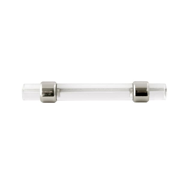 PRO LUXE Crystal Palace Series 3" (76 mm) Center to Center Crysalic/Polished Nickel Pull, - SZ55CA14