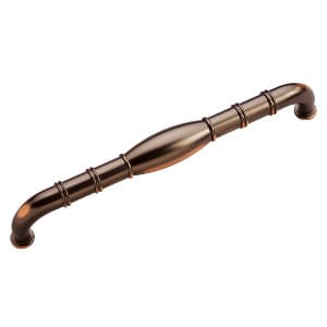 Belwith Keeler Williamsburg Series 12" (305 mm) Center to Center Oil Rubbed Bronze Highlighted Pull, - K49-OBH