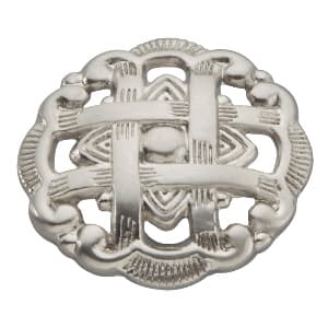 Belwith Keeler Cavalier Series Satin Nickel 1-1/2" (38 mm) Diameter Knob, - P126-SN