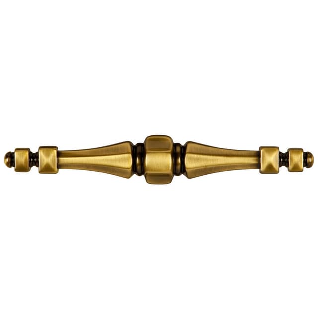 Belwith Keeler Cavalier Series 4-1/4" (108 mm) Center to Center Antique Brass Pull, - P132-AB