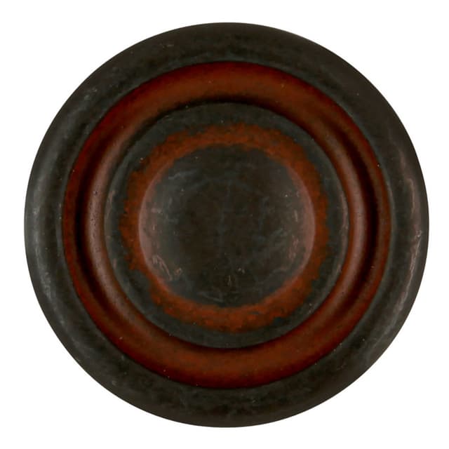 Belwith Keeler Manchester Series Rustic Iron 1-3/8" (35 mm) Diameter Knob, - P2011-RI