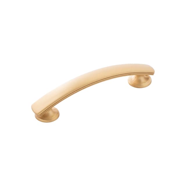 Belwith Keeler American Diner Series 3-3/4" (96 mm) Center to Center Brushed Golden Brass Pull, - P2141-BGB
