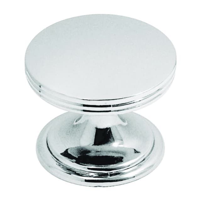 Belwith Keeler American Diner Series Chrome 1-3/8" (35 mm) Diameter Knob, - P2142-CH