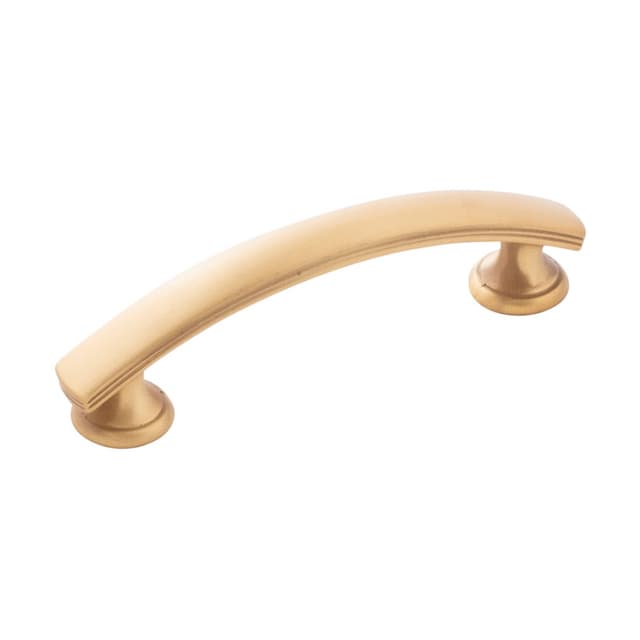 Belwith Keeler American Diner Series 3" (76 mm) Center to Center Brushed Golden Brass Pull, - P2143-BGB