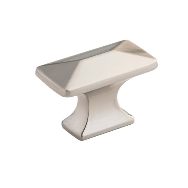 Belwith Keeler Bungalow Series Satin Nickel 1-1/4 in (32 mm) L x 11/16 in (17 mm) W Knob, -P2150-SN