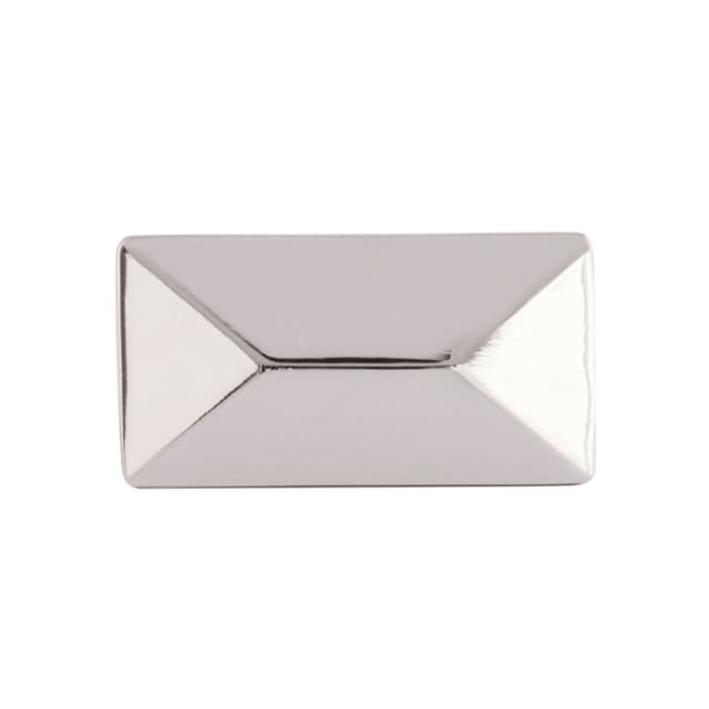 Belwith Keeler Bungalow Series Polished Nickel 1-3/4 in (44 mm) L x 15/16 in (24 mm) W Knob, -P2151-14