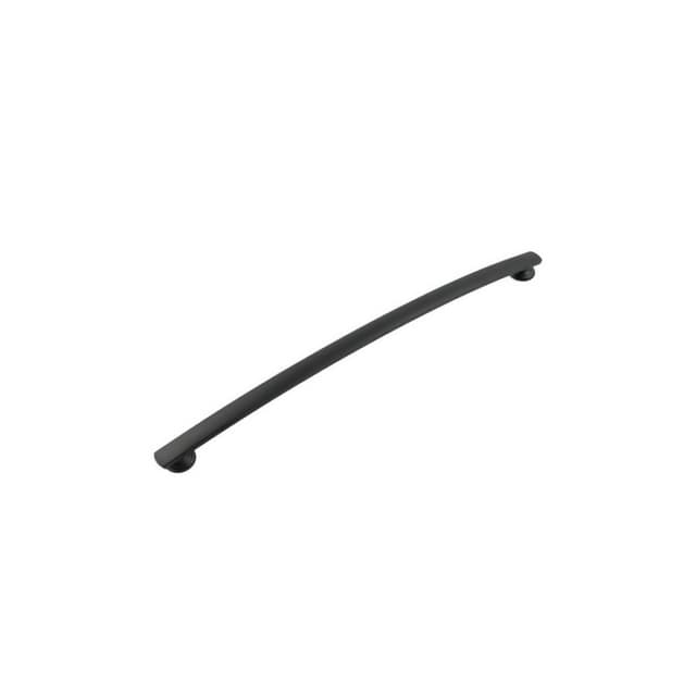 Belwith Keeler American Diner Series 12" (305 mm) Center to Center Matte Black Pull, - P2159-MB