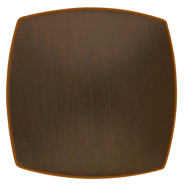 Belwith Keeler Euro-Contemporary Series Oil Rubbed Bronze Highlighted 1-1/2 in (38 mm) L x 1-1/2 in (38 mm) W Knob, -P2163-OBH