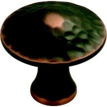 Belwith Keeler Craftsman Series Oil Rubbed Bronze Highlighted 1-1/4" (32 mm) Diameter Knob, - P2170-OBH