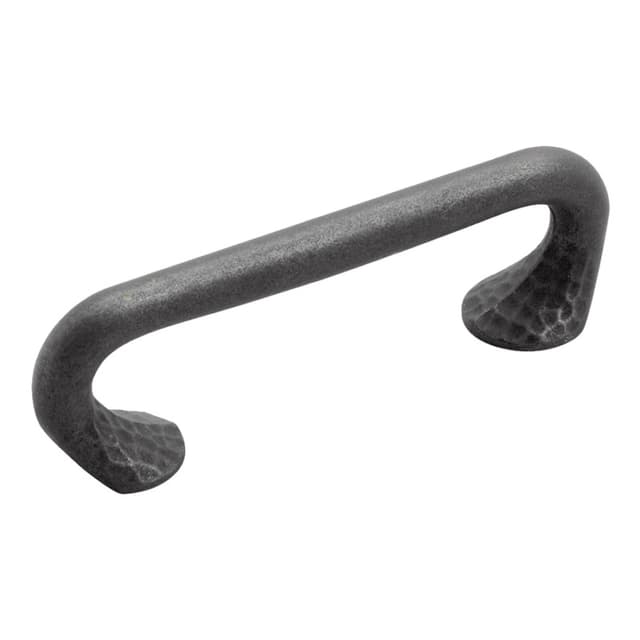 Belwith Keeler Craftsman Series 3" (76 mm) Center to Center Black Iron Pull, - P2171-BI