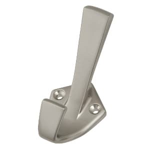 Hooks Series, Zinc 1" c/c, Satin Nickel Hook