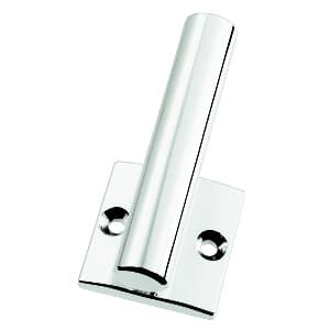 Coat and Hat Hook, 2-7/16 in (62 mm) Length - Chrome, Hooks by Hickory Hardware | Chrome
